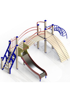 Игровая площадка "Две башни лайт"